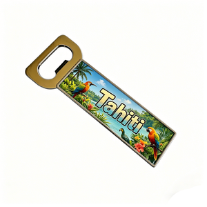 ที่เปิดขวดแม่เหล็กของที่ระลึกพระอาทิตย์ตกที่ไซปัน <span class=keywords><strong>ฟิจิ</strong></span> ลากูน มิลอส ไซคลาดิก ทาวน์ ของขวัญท่องเที่ยวแบบกำหนดเอง ที่เปิดขวดเบียร์ แม่เหล็กติดตู้เย็น - Product Image 4