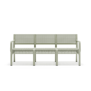 Meuble lumineux échantillon gratuit canapé <span class=keywords><strong>de</strong></span> <span class=keywords><strong>jardin</strong></span> en <span class=keywords><strong>plastique</strong></span> polypropylène <span class=keywords><strong>vert</strong></span> moderne <span class=keywords><strong>fauteuil</strong></span> lounge 3 places - Product Image 2