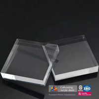 HUASHUAITE vend en gros des plaques acryliques coulées 100% vierges PMMA de 3 mm, 8 mm, 14 mm et 18 mm pour panneaux architecturaux, meubles et présentoirs.