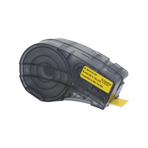 Cartouche de ruban adhésif vinyle noir sur jaune M21-750-595, compatible avec les imprimantes d'étiquettes <span class=keywords><strong>Brady</strong></span> <span class=keywords><strong>BMP21</strong></span> <span class=keywords><strong>PLUS</strong></span> LAB, 3/4 pouce - Product Image 4