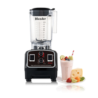 Mixeur-broyeur grande capacité, mélangeur robuste, machine portable pour smoothies glacés, mixeur commercial