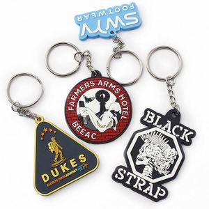 Custom 2D Soft PVC & Silicone Keychain 3D Metal Keyring Customizable Logo Business Targeted Personalized Customized <b>Key</b> <b>Chain</b> - Product Image 3