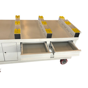 โต๊ะทำงานเคลื่อนที่สำหรับงานหนัก รุ่น TJ-2220 แบบ 4 ลิ้นชัก พร้อมฉนวนกันความร้อน สำหรับซ่อมแบตเตอรี่ - Product Image 2