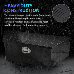 39 "x 12" x 16.5 "nhiệm vụ nặng nề nhôm Trailer hộp công cụ tổ chức xe tải Trailer lưỡi hộp công cụ - Product Image 6