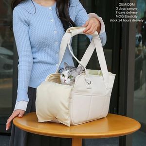 Pet Carriers Travel Products Luxury Breathable Outdoor Pet <b>Backpack</b> Zipper Warm Durable Nylon Foldable Carrier Dogs <b>cat</b> Carriers - Product Image 2