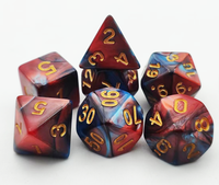 Dés à facettes en résine pour Dungeons and Dragons DND RPG