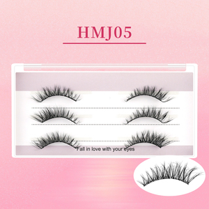 <span class=keywords><strong>Cils</strong></span> <span class=keywords><strong>faux</strong></span> pré-collés DIY, autocollants, réutilisables, à presser, style <span class=keywords><strong>naturel</strong></span>, <span class=keywords><strong>cils</strong></span> effilés, style œil de chat - Product Image 6