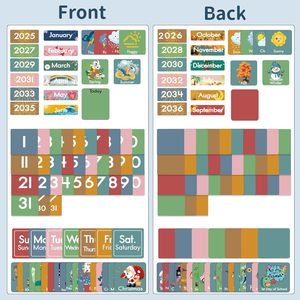 Calendrier de classe en plastique avec 46 poches, 25 pouces, gestion du temps, rentrée scolaire - Product Image 4