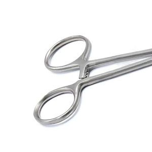 Ciseaux chirurgicaux TC Webster 15 cm en acier inoxydable doré lisse, porte-aiguille manuel, instruments chirurgicaux de base - Product Image 5