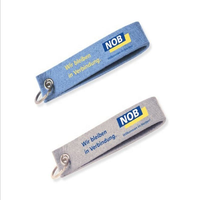 Porte-clés promotionnels personnalisés en RPET, porte-clés en feutre pour voiture, porte-clés en feutre avec logo personnalisé
