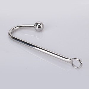 Vente chaude Jouet Anal <span class=keywords><strong>Gode</strong></span> Butt Plug Sex Toys Crochet Anal En Métal En Acier Inoxydable avec Une Seule Perle Crochet Anal - Product Image 5