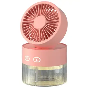 2024 nuevo Personal refrigeración por agua Usb recargable acondicionador portátil Mini aire acondicionado Mesa enfriador <span class=keywords><strong>Coller</strong></span> ventilador con batería - Product Image 1