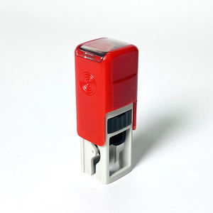 Faisant la Machine 12*12mm Mini Carré Enseignant Fournitures Logo Sceau Personnel Timbre Auto Encreur - Product Image 5