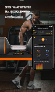 Attrezzatura da palestra commerciale ad alta precisione Wifi Duel Connected Bmi Digital 10 elettrodi scala intelligente bilancia peso corpo palestra - Product Image 3