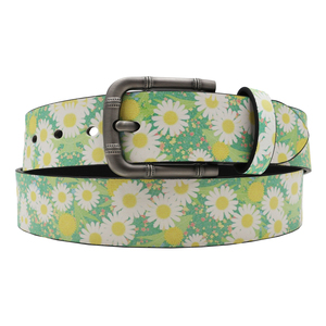 Un toque de verano con muchos bonitos estampados de margaritas, cinturón de diseñador, correa para la cintura, falda de vestir para mujer, faja decorativa para boda - Product Image 3