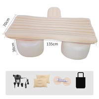 Nouveau lit de voyage gonflable 2026 pour voiture, matelas portable pour siège arrière de voiture, idéal pour le camping, la plage, le repos, les voyages et les excursions