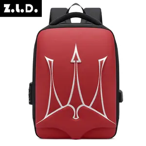 2022 nuevo estilo moda Rojo Alta Calidad hombres Laptop mochila bolsa para senderismo mochila EVA mochilas escolares poliéster dibujos animados Unisex