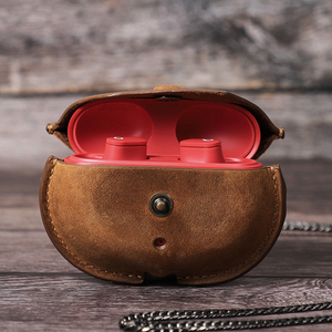 Elegante Protector de Auriculares Bluetooth, Correas de Lujo para Collar, Funda de Cuero Genuino para <span class=keywords><strong>Apple</strong></span> <span class=keywords><strong>Beats</strong></span> Studio Buds - Product Image 6