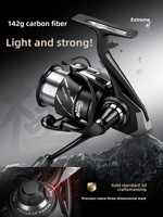 Canne à pêche HASIDA Black Great Sage Spinning Long-Cast Lure avec moulinet Aula Air Spinning Reel Combo pour la pêche au bar noir et au poisson mandarin en étang