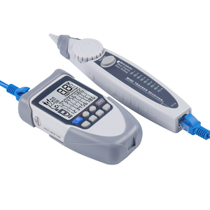 Testeur <span class=keywords><strong>de</strong></span> câble réseau LAN pour téléphone filaire avec écran LCD pour le diagnostic et la réparation du réseau - Product Image 2