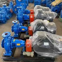 Pompa Air Sentrifugal Hisap Horizontal FANGJIN dengan Kopling Fleksibel dan Casing Volute untuk Pasokan Air Kota