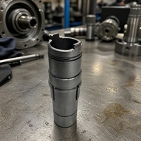 Douille à rainures escalonées de précision usinée CNC pour l'assemblage de transmissions industrielles