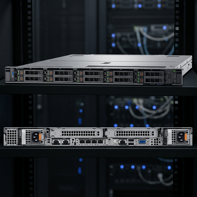 New DellPowerEdge R6515 1U Rack Server AMD EPYC Processor Enterprise Server for Cloud Computing Data Center Pricing As Required