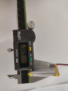 Batteries for back massager 604050 3.7v 1400mah lithium polymer battery - Product Image 3