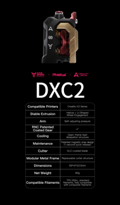 ชุดมอเตอร์อัดรีด Phaetus DXC2 สภาพใหม่ อะไหล่อัพเกรดสำหรับเครื่องพิมพ์ 3 มิติ K2 Max รับประกัน 6 เดือน สำหรับงานอุตสาหกรรม น้ำหนัก 0.08 กก. - Product Image 5