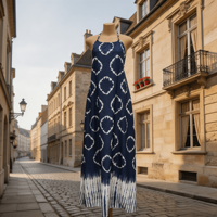 Robe longue décontractée unie pour femme, style africain, élégante, à col halter et sans bretelles, vente en gros à bas prix