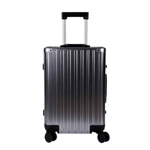 Maleta <span class=keywords><strong>de</strong></span> <span class=keywords><strong>viaje</strong></span> <span class=keywords><strong>de</strong></span> lujo <span class=keywords><strong>de</strong></span> alta calidad, Maleta <span class=keywords><strong>de</strong></span> equipaje <span class=keywords><strong>de</strong></span> aluminio con cierre TSA, cremallera suave, compra en línea - Product Image 2