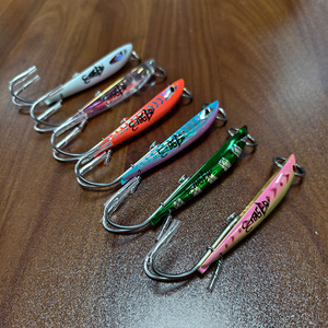 TEASER Nuovo Esca Artificiale da Traina <span class=keywords><strong>per</strong></span> <span class=keywords><strong>Mare</strong></span> 15g 23g 46g OEM, Esca Viva <span class=keywords><strong>per</strong></span> la <span class=keywords><strong>Pesca</strong></span> di Luccio, Carpa, Persico, Trota, Realizzata <span class=keywords><strong>in</strong></span> Acciaio Metallico - Product Image 3