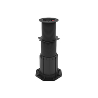 Socle de support en plastique personnalisable, base de support de système de support auto-nivelant à hauteur réglable