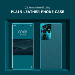 Étui de téléphone en cuir pour <span class=keywords><strong>Samsung</strong></span> <span class=keywords><strong>Galaxy</strong></span> S22 S21 Ultra S22 Plus S20 <span class=keywords><strong>FE</strong></span> 4G <span class=keywords><strong>5G</strong></span> étuis housse de Protection de caméra pour <span class=keywords><strong>Samsung</strong></span> <span class=keywords><strong>S</strong></span> 22 <span class=keywords><strong>21</strong></span> - Product Image 3