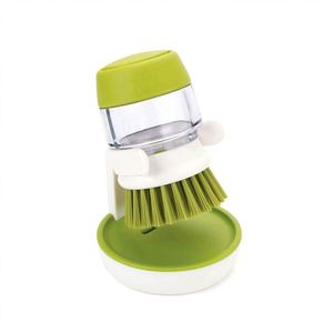 Cute Soap Dispenser with <b>Brush</b>, Custom Logo for Various Promotional Activities - Product Image 4