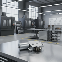 Moteur de réduction à engrenages électrique efficace HENGDI 32MM-370 5V DC 18 tr/min 4 N.m pour appareils électroménagers et tables à manger