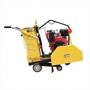 Machine à découper le béton à moteur diesel avec capacité de coupe de 18 cm, gravure et rainurage automatiques, rayon de braquage court - Product Image 4