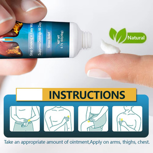 Crème <span class=keywords><strong>anti</strong></span>-tabac 100% à base de <span class=keywords><strong>plantes</strong></span> avec logo personnalisé, soulagement efficace de la douleur et gestion du <span class=keywords><strong>stress</strong></span>, santé corporelle, certifiée ISO CE - Product Image 4