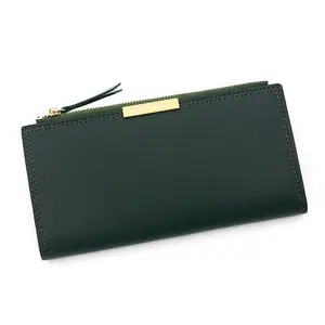 Ventes directes d'usine portefeuille de luxe pour femmes polychromatique qualité designer de luxe portefeuille pour femmes cartes multiples portefeuille fossile