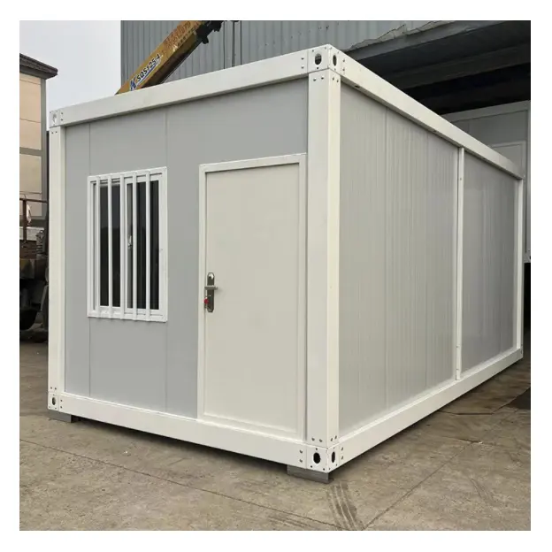 Maison modulaire en conteneur détachable 20 pieds Portable Office Mobile Outdoor Tiny House