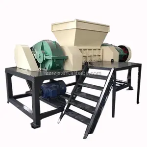 Wholesale Cost Price Hydraulic Car Shell Scrap Metal Table Vertical Twin Shaft Shredder