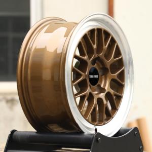 Jantes de voiture TITAN 5x108 5x100 5x112 5x114.3 18 19 20 pouces, jantes forgées sur mesure bronze à profil profond pour BMW M140i Civic Type R FL5 - Product Image 4