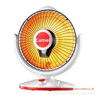 Petit ventilateur chauffant électrique de bureau à tube de quartz 600W, chauffage rapide, oscillation automatique, air chaud, personnalisable, export