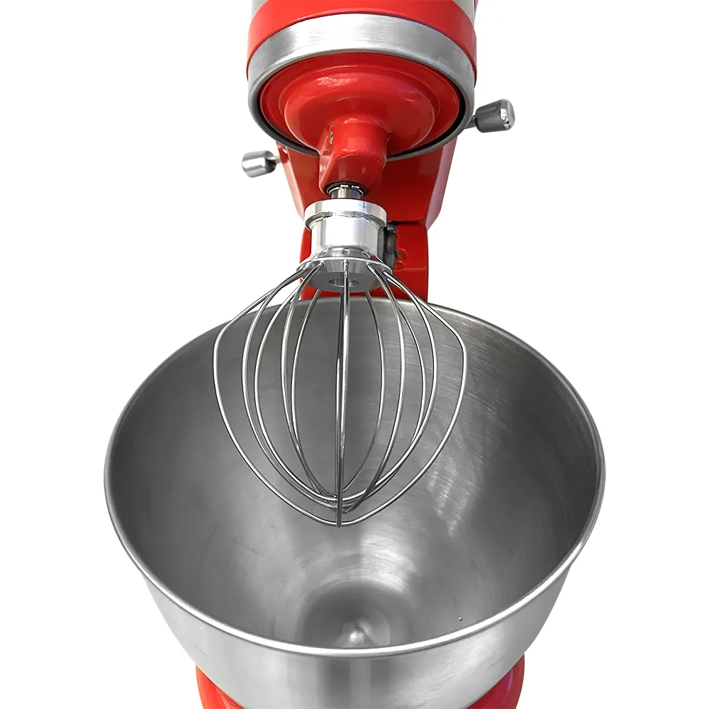 6-Draht-Peitsche für Küchenhilfe 3.5 Quart Tilt Head Stand mixer, Metallic