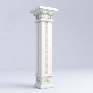 Satılık zarif plastik kare roma sütunu kalıpları beton mermer enjeksiyon kalıplama için <span class=keywords><strong>a</strong></span>çık dekoratif sütun kalıpları - Product Image 2