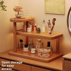 Portable Desktop <b>Shelf</b> Skincare Organizer Three-Layer Modern Minimalist Storage <b>Rack</b> for Perfume Lipstick Jewelry - Product Image 4