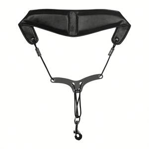 Modèle de sangle de Saxophone Sendi professionnel RP-B09 conception antidérapante Durable matériel en métal finition mate support en néoprène respirant - Product Image 4