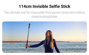 Palo Selfie Invisible de 114cm para Insta360 X4 X3 <span class=keywords><strong>One</strong></span> <span class=keywords><strong>RS</strong></span> VS Go 2 VS <span class=keywords><strong>ONE</strong></span> X Cámara de Acción - Product Image 5