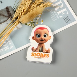 Custom Cartoon Shaped <b>Sticky</b> <b>Notes</b> Paper Digital Printing Reusable Memo Pad Promotional - Product Image 2