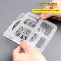 Filet de filtre anti-colmatage jetable cuisine salle de bain autocollant de vidange anti-insectes filtre à cheveux en plastique PP produits ménagers